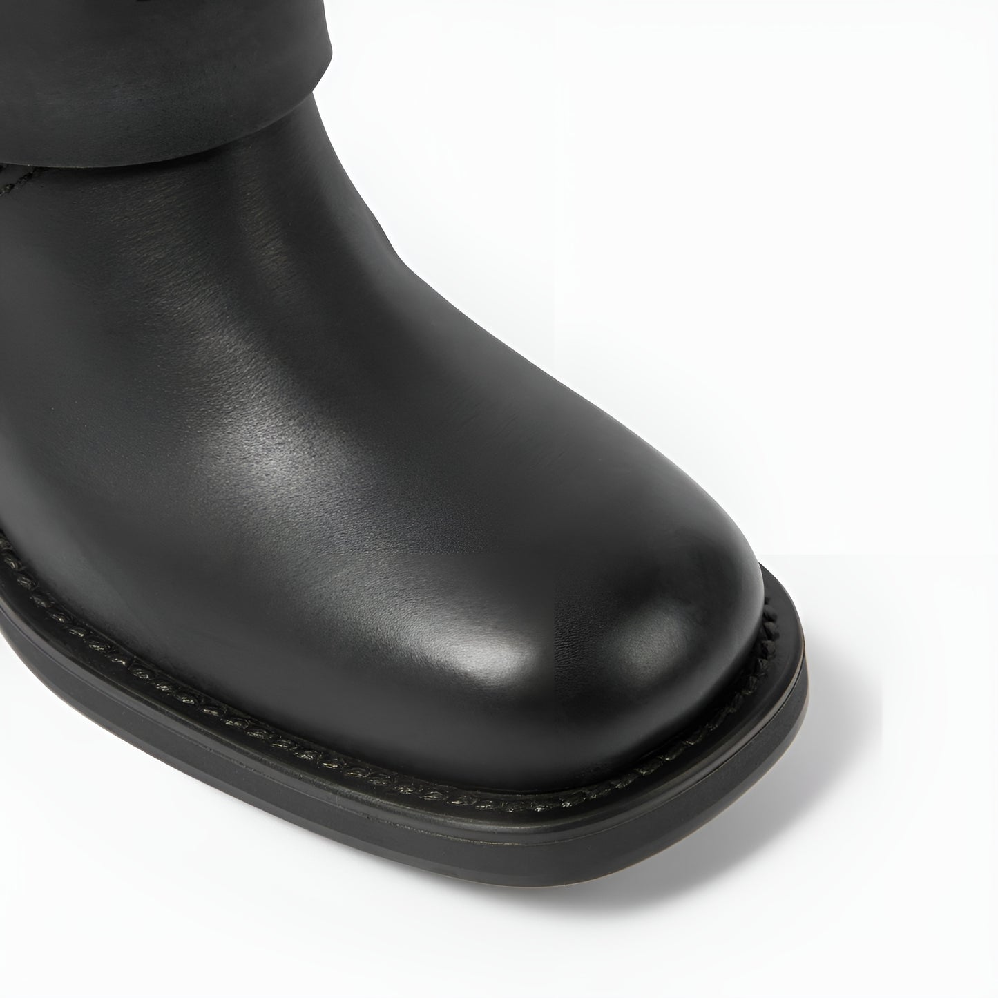 Boots Valère™ | Cuir Authentique à Boucles Métalliques