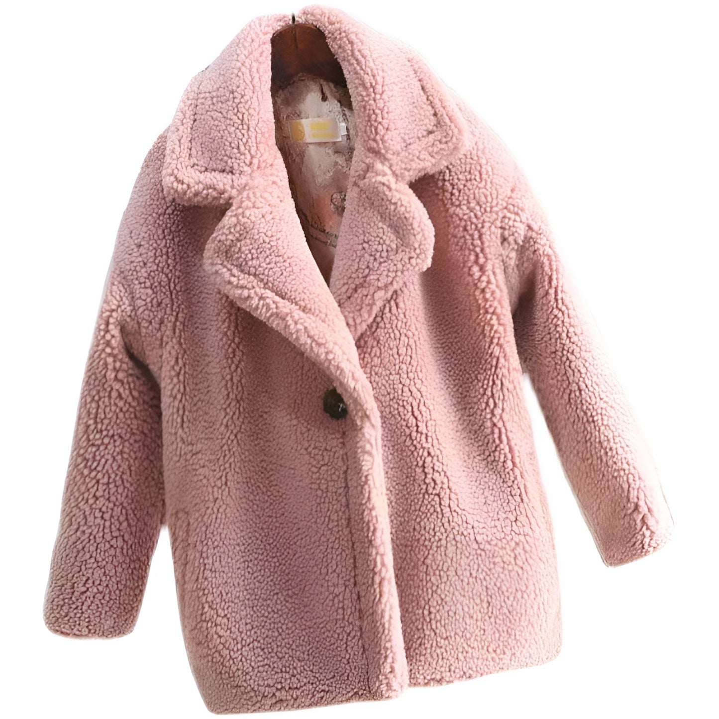 Manteau Amélie™ Enfant | Cachemire Doux et Fourrure Épaisse