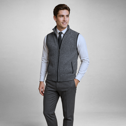 Gilet Henry™ | Élégance Zippée