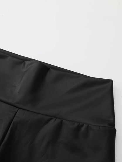 Legging Léa™ | Taille Haute Effet Cuir