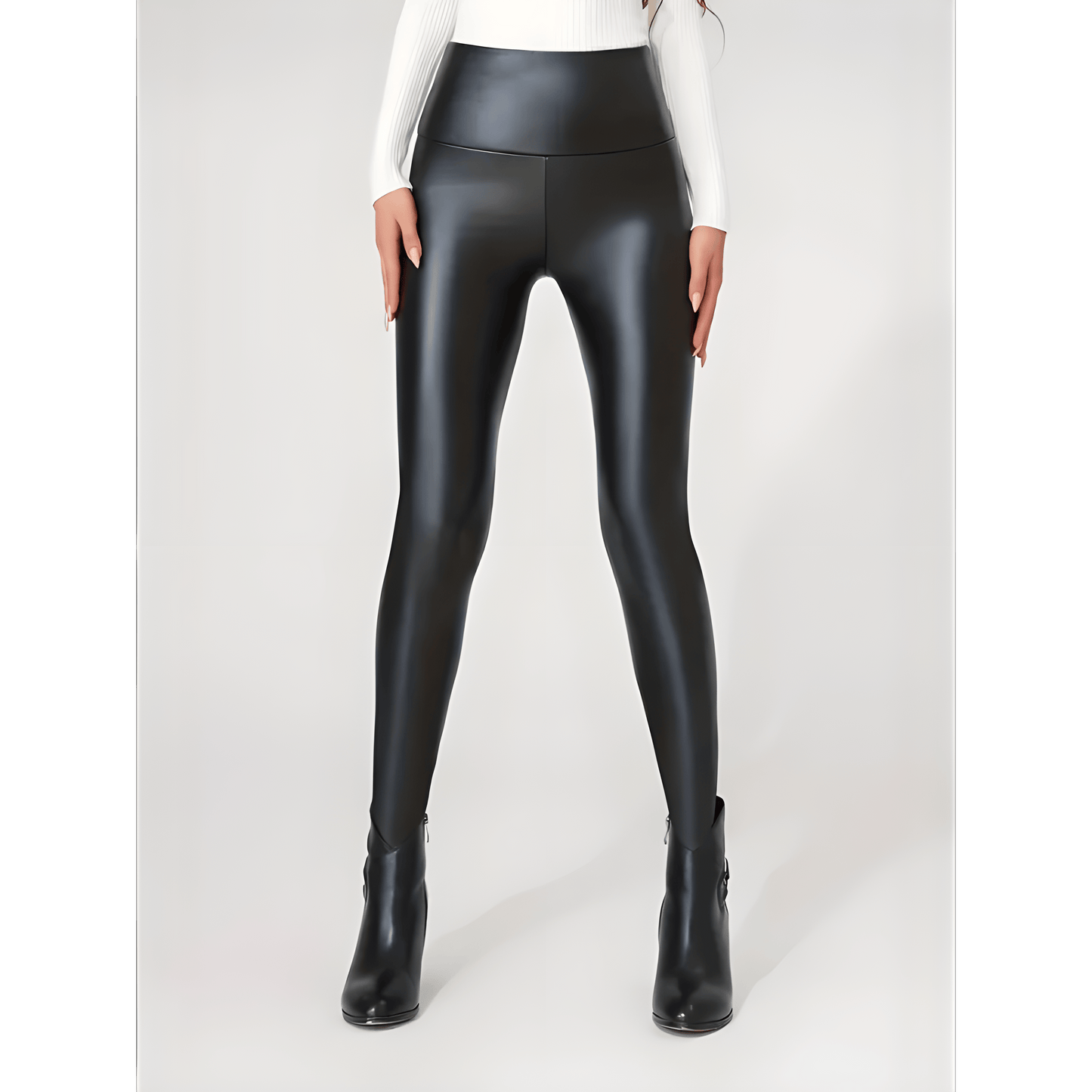 Legging Léa™ | Taille Haute Effet Cuir