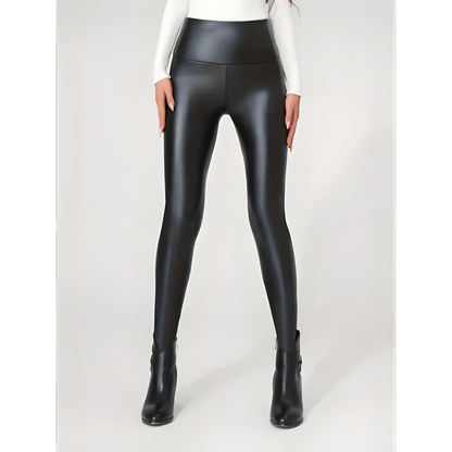 Legging Léa™ | Taille Haute Effet Cuir
