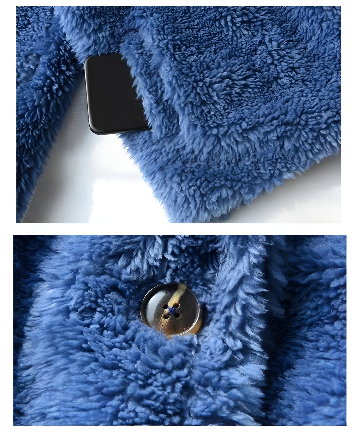 Manteau Amélie™ Enfant | Cachemire Doux et Fourrure Épaisse