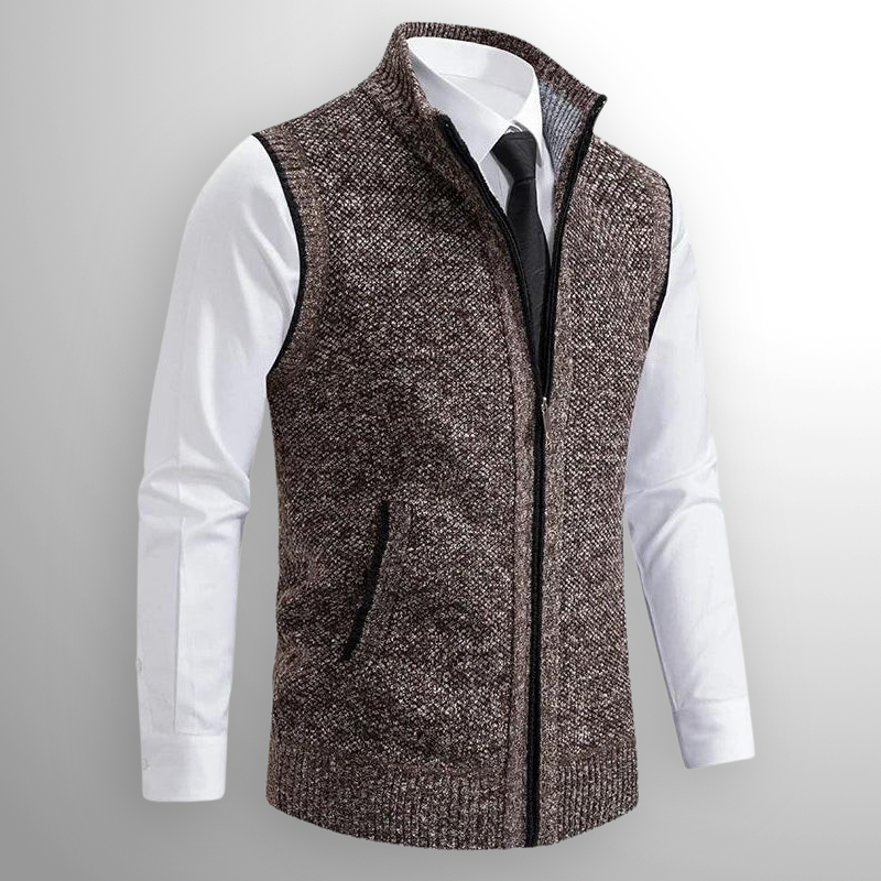 Gilet Henry™ | Élégance Zippée