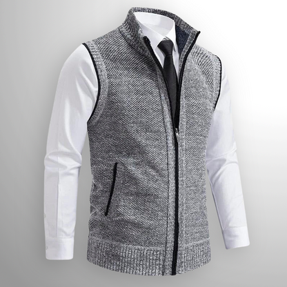 Gilet Henry™ | Élégance Zippée